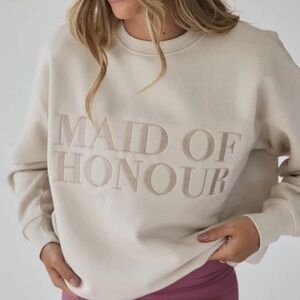 Six Stories brand “Maid of Honour” Sweatshirt